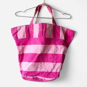 Victoria's Secret Pink Striped Tote Bag y2k 2000s